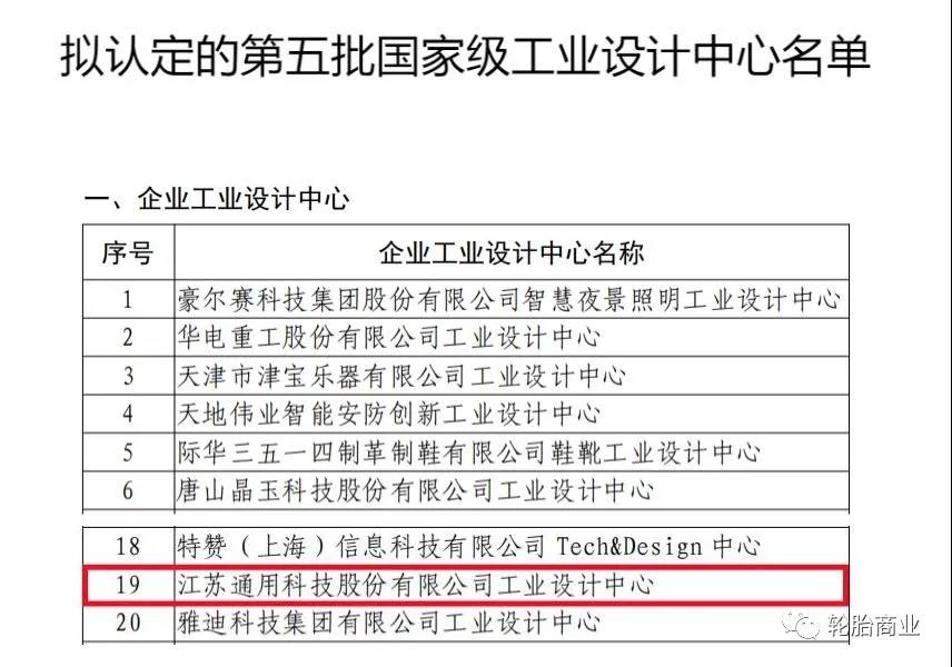 國家工業(yè)和信息化部公示了第五批國家級(jí)工業(yè)設(shè)計(jì)中心的名單